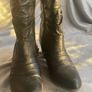 Rieker boots, black, size 36, like new condition